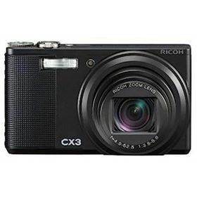 【中古】RICOH デジタルカメラ CX3 ブラック CX3BK(コンパクトデジタルカメラ)