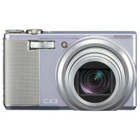 【中古】RICOH デジタルカメラ CX3 すみれ CX3SU(コンパクトデジタルカメラ)