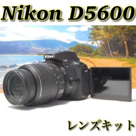 スマホ転送OK WiFi機能搭載 Nikon D5600 レンズキット 自撮り◎