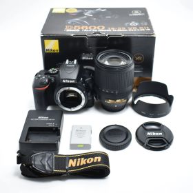 B#10808 Nikon デジタル一眼レフカメラ D5600 18-140 VR レンズキット ブラック D5600LK18-140BK