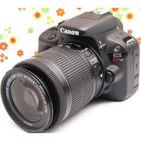 キヤノン(Canon)の美品 Canon EOS Kiss X7☆スマホ転送☆超小型☆間違いない一眼レフ(デジタル一眼)