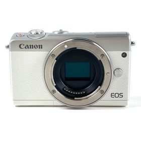 キヤノン EOS M100 ボディ ホワイト 中古(ミラーレス一眼)
