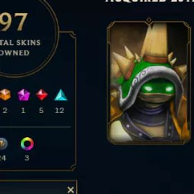 [ S15 シルバー ] |97 スキン (ラムス王)|すごく 希少 アイコンズ(Harrowing 2012 - 復讐 レイス、2012年世界選手権 - チャンピオンシップアイコン