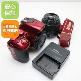 ニコン(Nikon)のD5500 18-55 VR II レンズキット レッド M666(デジタル一眼)