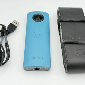 【極上美品】RICOH THETA SC ブルー オマケ付き リコー シータ 360度カメラ