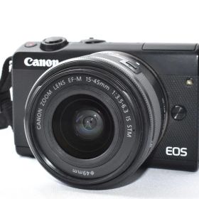Canon EOS M100 ブラック 15-45mm レンズキット