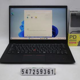 Lenovo ThinkPad X1 Carbon 6th Gen Core i5 8350U 1.7GHz/8GB/256GB(SSD)/14.0W/FHD(1920x1080) タッチパネル/Win11 【547259361】