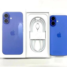 「新品・開封品」SIMフリー iPhone 16 128GB ウルトラマリン MYDU3J/A 【管理番号：JX0119-4374】