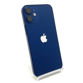 【全額返金保証】【最速発送】 iPhone 12 mini 64GB ブルー Softbank 動作確認済 75%