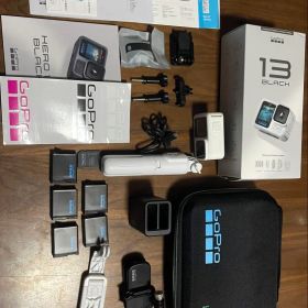GoPro HERO 13 Black ホワイト本体と付属品 フル装備 ゴープロ
