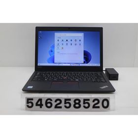 ノートパソコン Lenovo ThinkPad L380 Core i3 8130U 2.2GHz/8GB/256GB(SSD)/13.3W/FWXGA(1366x768)/Win11 画面シミあり