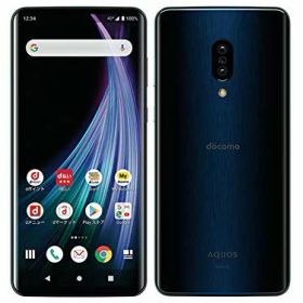【中古】 SHARP AQUOS zero2 docomo SH-01M アストロブラック (整備済み品)