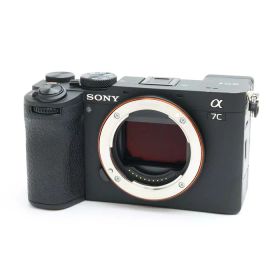 【中古】 《良品》 SONY α7C II ボディ ILCE-7CM2 B ブラック 【SDスロットファインダーカバー部品交換/各部点検済】 [ デジタルカメラ ]