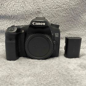 キヤノン(Canon)の【値下げ交渉可能】CANON EOS 70D ※訳あり（表示パネル割れ）(デジタル一眼)