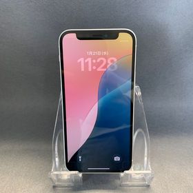 美品 国内版 SIMフリー iPhone12 mini 128GB ホワイト色