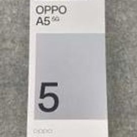 OPPO OPG06 A5 5G AU ホワイト 未使用 OPG06 A5 5G AU ホワイト 未使用 OPPO