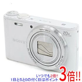 【1日と5.0のつく日、18日はポイント3倍！】【中古】SONY製 Cyber-shot DSC-WX350 ホワイト/1820万画素 USBカバーなし・本体・液晶画面いたみ