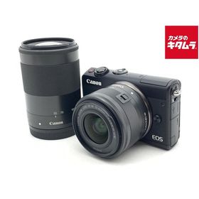 【中古】 【良品】 キヤノン EOS M100 ダブルズームキット ブラック