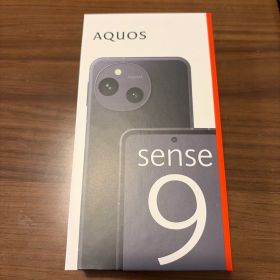 AQUOS sense9 ブラック 新品 44,500円 中古 43,480円 | ネット最安値の