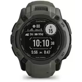 ガーミン GARMIN Instinct 2X Dual Power （インスティンクト ツー エックス デュアル パワー） Moss（モス） 50mm シリコンバンド Suica対応 GPSスマートウォッチ 010-02805-52