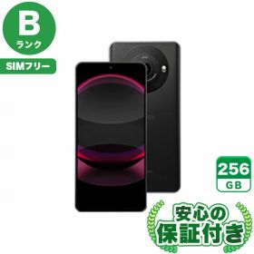 SIMフリー AQUOS R8 pro A301SH ブラック256GB 本体[Bランク] Androidスマホ 中古 送料無料 当社6ヶ月保証