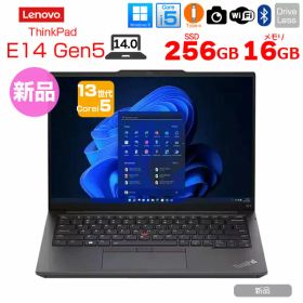 【■新品ノートパソコン】Lenovo ThinkPad E14 Gen5 21JLS79F00 Win11Pro [Corei5 13420H メモリ16GB SSD256GB 無線 カメラ Type-C FHD 14.0型] :新品