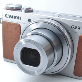 【中古】【1ヶ月保証】キヤノン Canon PowerShot G9 X Mark II シルバー 光学3倍ズーム PSG9XMARKIISL SDカード付き