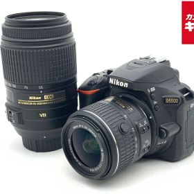 【中古】 【並品】 ニコン D5500 ダブルズームキット ブラック 【デジタル一眼レフ】