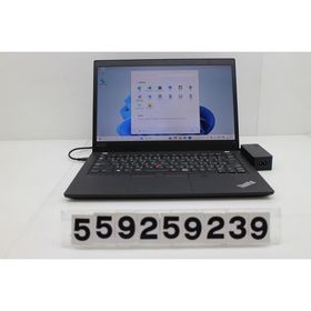 ノートパソコン Lenovo ThinkPad T14 Gen1 Core i7 10510U 1.8GHz/8GB/512GB(SSD)/14W/FHD(1920x1080) タッチパネル/Win11 外装破損あり