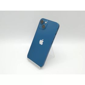 【中古】【赤ロム保証あり】Apple docomo 【SIMフリー】 iPhone 13 256GB ブルー MLNM3J/A【鹿児島中町】保証期間1ヶ月【ランクC】