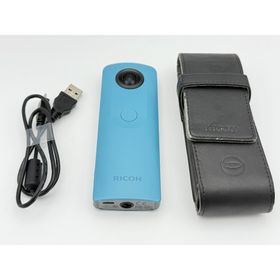 リコー(RICOH)の【極上美品】RICOH THETA SC ブルー オマケ付き リコー シータ(コンパクトデジタルカメラ)