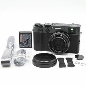 FUJIFILM 富士フイルム デジタルカメラ X100VI ブラック (ショット数16枚) コンパクトデジタルカメラ