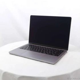 ソフマップ 〔中古品〕 MacBook Pro 14.2-inch Late-2021 MKGP3J／A Apple M1 Pro 8コアCPU_14コアGPU 16GB SSD512GB スペースグレイ 〔15.7 Sequoia〕【262】