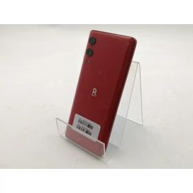 【中古】Wiko 楽天モバイル 【SIMフリー】 Rakuten Hand 5G クリムゾンレッド 4GB 128GB P780【ECセンター】保証期間1ヶ月【ランクB】
