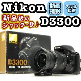 Nikon D3300 ❤️スマホ転送 レンズキット ニコン デジタル一眼レフ
