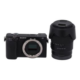 中古 ミラーレス一眼 レンズキット/α6400SONY ソニー ILCE-6400M S013189656Oコンディションランク【AB】（商品 No.24-0）