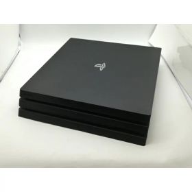 【中古】SONY PlayStation4 Pro ジェット・ブラック 1TB CUH-7200BB01【OSU301】保証期間1ヶ月【ランクB】