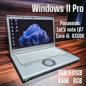 Panasonic Let's note LV7 Core i5 8350U