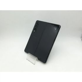 【中古】SAMSUNG docomo 【SIMフリー】 Galaxy Z Fold3 5G ファントムブラック 12GB 256GB SC-55B【秋葉本店】保証期間1ヶ月【ランクC】
