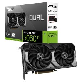 ASUS NVIDIA GeForce RTX 5060 Ti グラフィックボード DUAL-RTX5060TI-O16G 16GB GDDR7