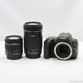 〔中古〕Canon(キヤノン) EOS Kiss X9 ブラック ダブルズームキット〔269-ud〕