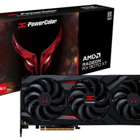 PowerColor Red Devil AMD Radeon RX 9070 XT 16GB GDDR6 グラフィックカード/3スロット トリプルファンクーラー(RX9070XT 16G-E/OC)