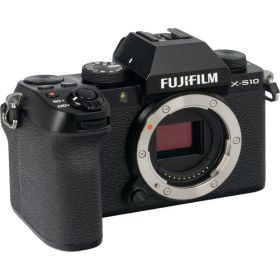 【中古】富士フイルム(FUJIFILM) ミラーレスデジタルカメラ X-S10 ボディ F X-S10 ブラック