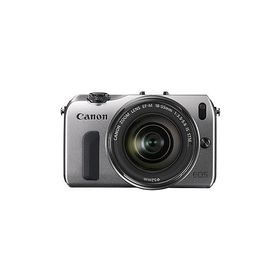 Canon ミラーレス一眼カメラ EOS M レンズキット EF-M18-55mm F3.5-5.6 IS STM付(中古品)