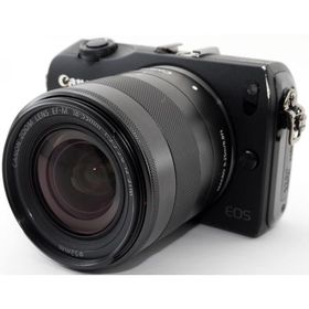 キヤノン ミラーレス CANON EOS M ブラック レンズキット 中古 新品SDカード付き 届いてすぐに使える