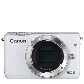 キヤノン Canon EOS M10 ボディ ホワイト ミラーレス 一眼レフ 中古