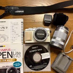 OLYMPUS PEN E-PL7 ミラーレス一眼 2本レンズ付き