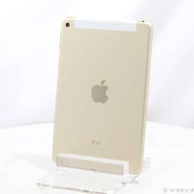 〔中古〕Apple(アップル) iPad mini 4 32GB ゴールド MNWG2J／A docomoロック解除SIMフリー〔305-ud〕