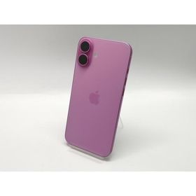【中古】Apple SoftBank 【SIMフリー】 iPhone 16 Plus 128GB ピンク MXVD3J/A【福岡筑紫】保証期間１ヶ月【ランクB】