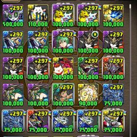 パズドラ引退垢